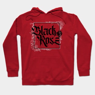 A Beautiful Black Rose Hoodie